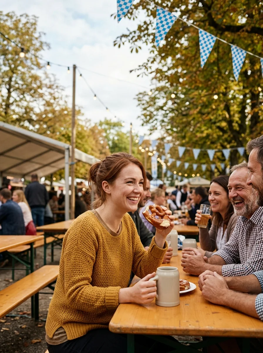 Table adoption. Arrive solo or with one friend; join a long bench of total strangers and leave with a group photo like family.