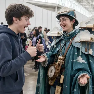 The Rarest Fandom. Hunt down the most obscure fandom cosplay you can find and hype them up.