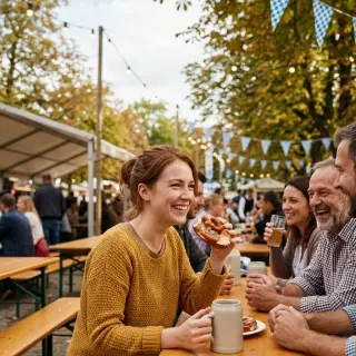 Table adoption. Arrive solo or with one friend; join a long bench of total strangers and leave with a group photo like family.